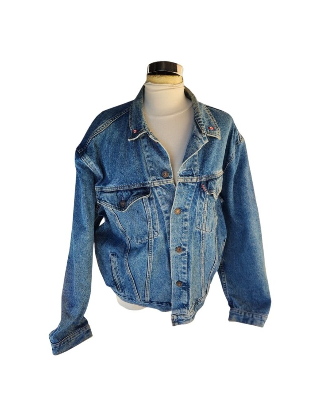 Classic Levis Blue Denim Jacket y2k